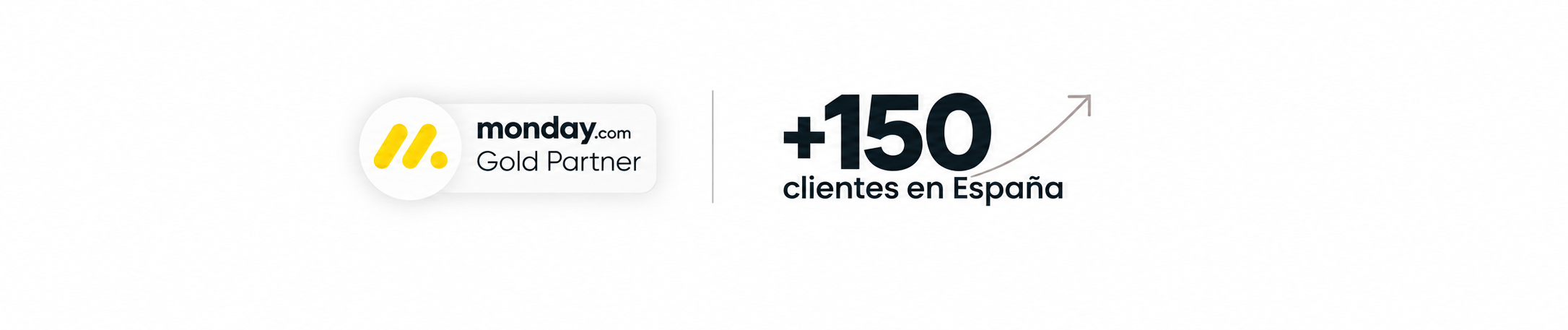 badge Gold monday + 150 clientes en España