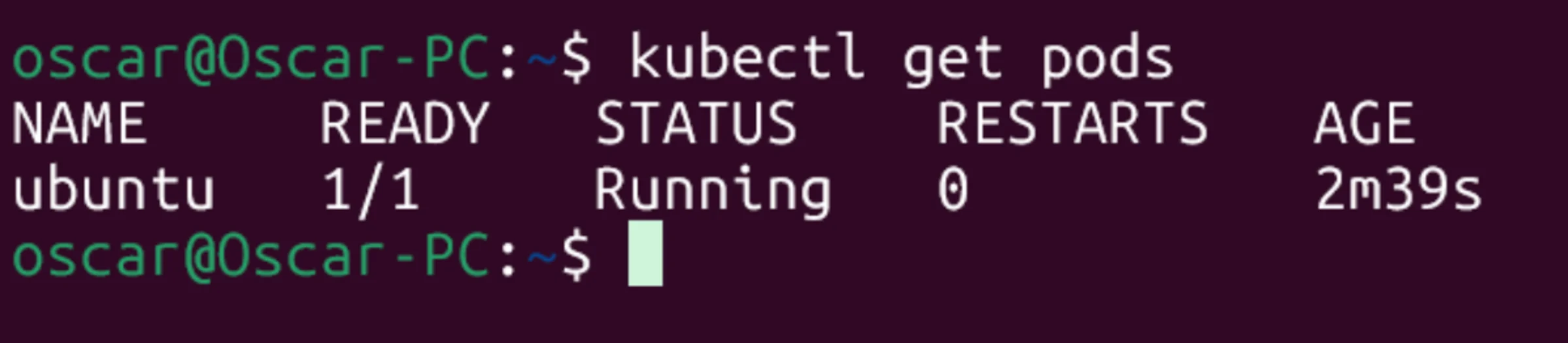 Ubuntu en Kubernetes 2