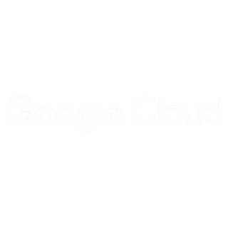 Google Cloud logo-white