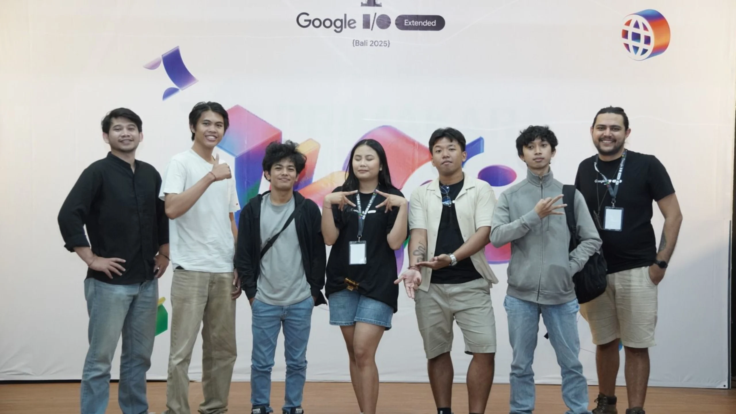 Google I/O Extended Bali 2025 - Group photo