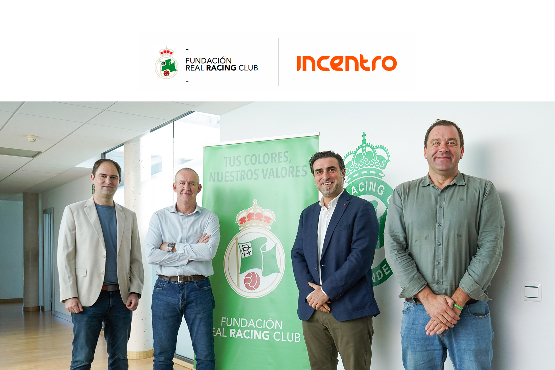 Responsabilidad Social Corporativa de Incentro Espana con Fundacion Real Racing Club