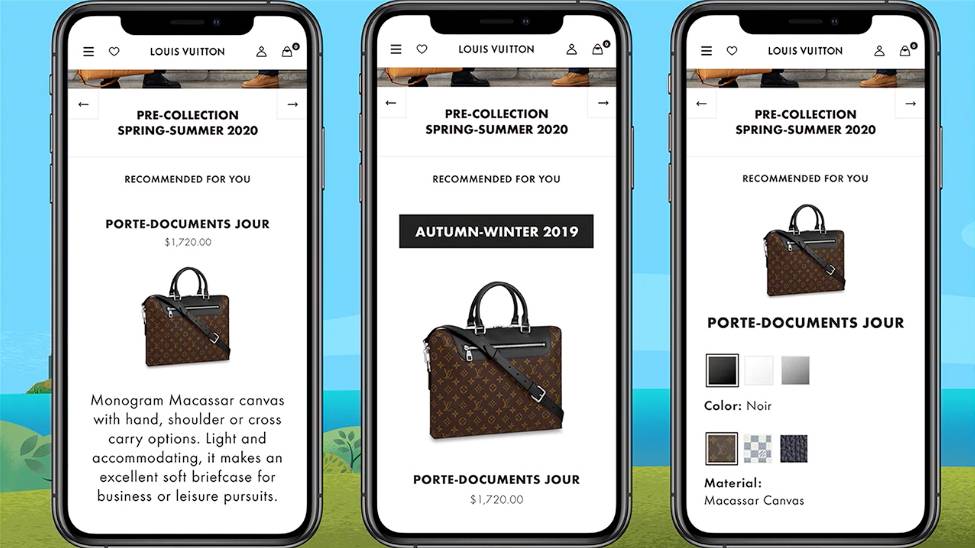 Louis Vuitton personalized email marketing cx dreamforce 2019