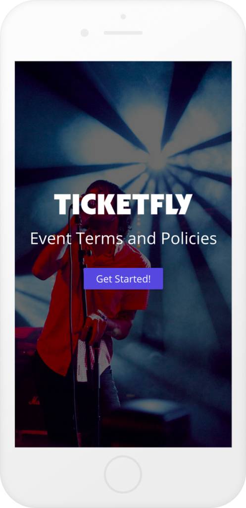 Ticketfly Event Terms and Policies