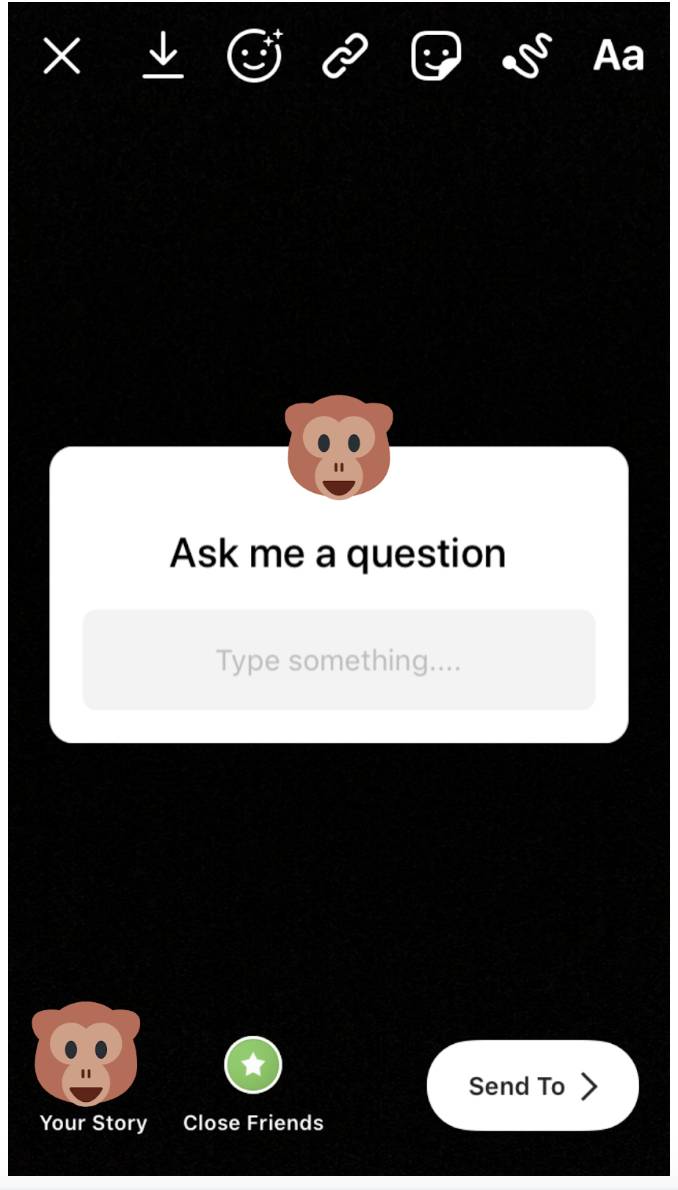 instagram stories poll question example