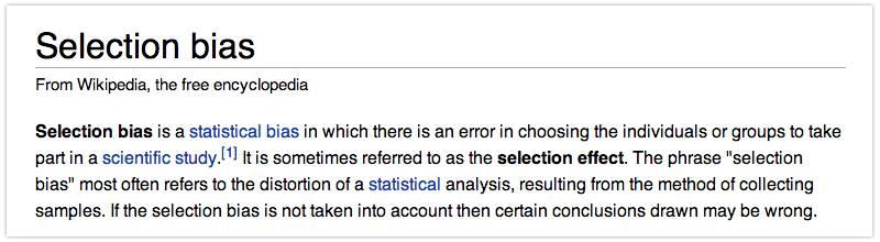 selectionbias