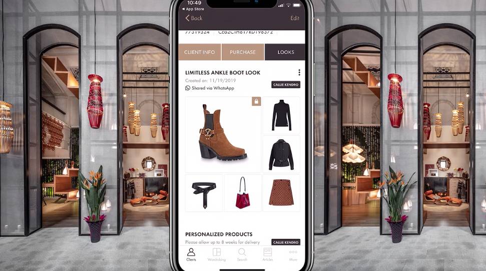 Louis Vuitton in store customer experience