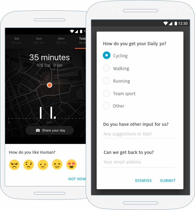 human_app_microsurvey