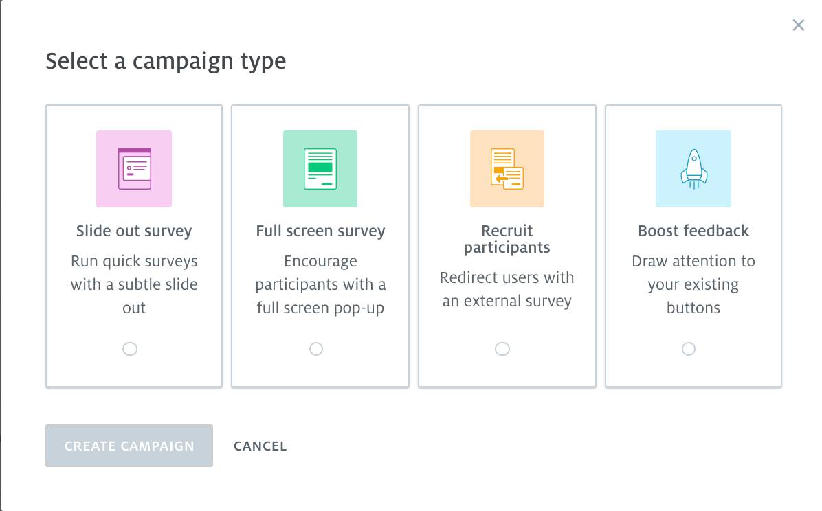 Campaign types image