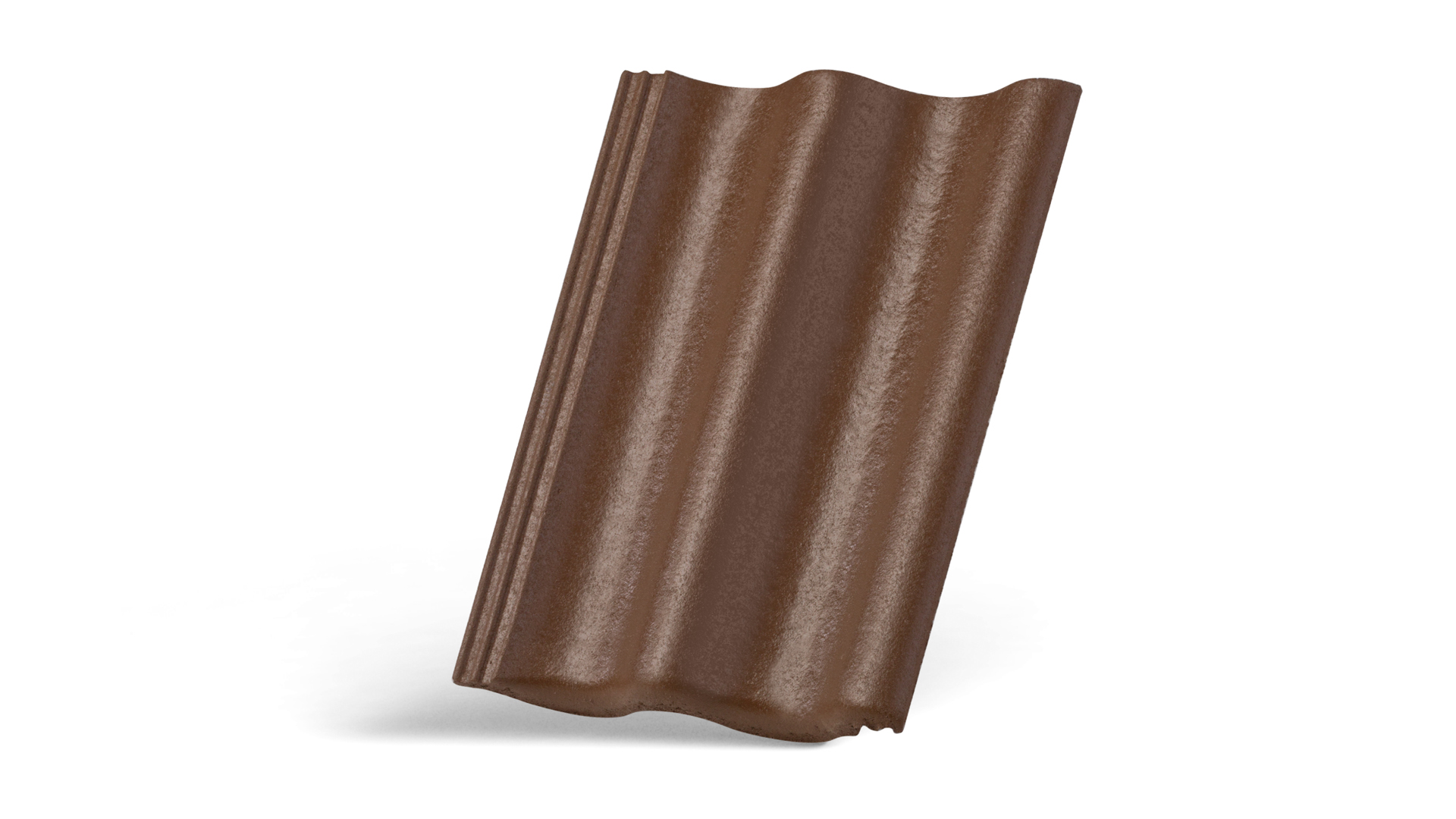 Fotografia przedstawia kolory i kształt CELTYCKIEJ betonowej dach&oacute;wki Braas w technologii Lumino.