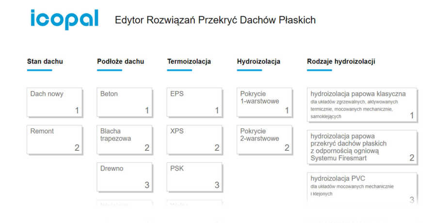 Edytor Rozwiązań Przekryć Dachów Płaskich