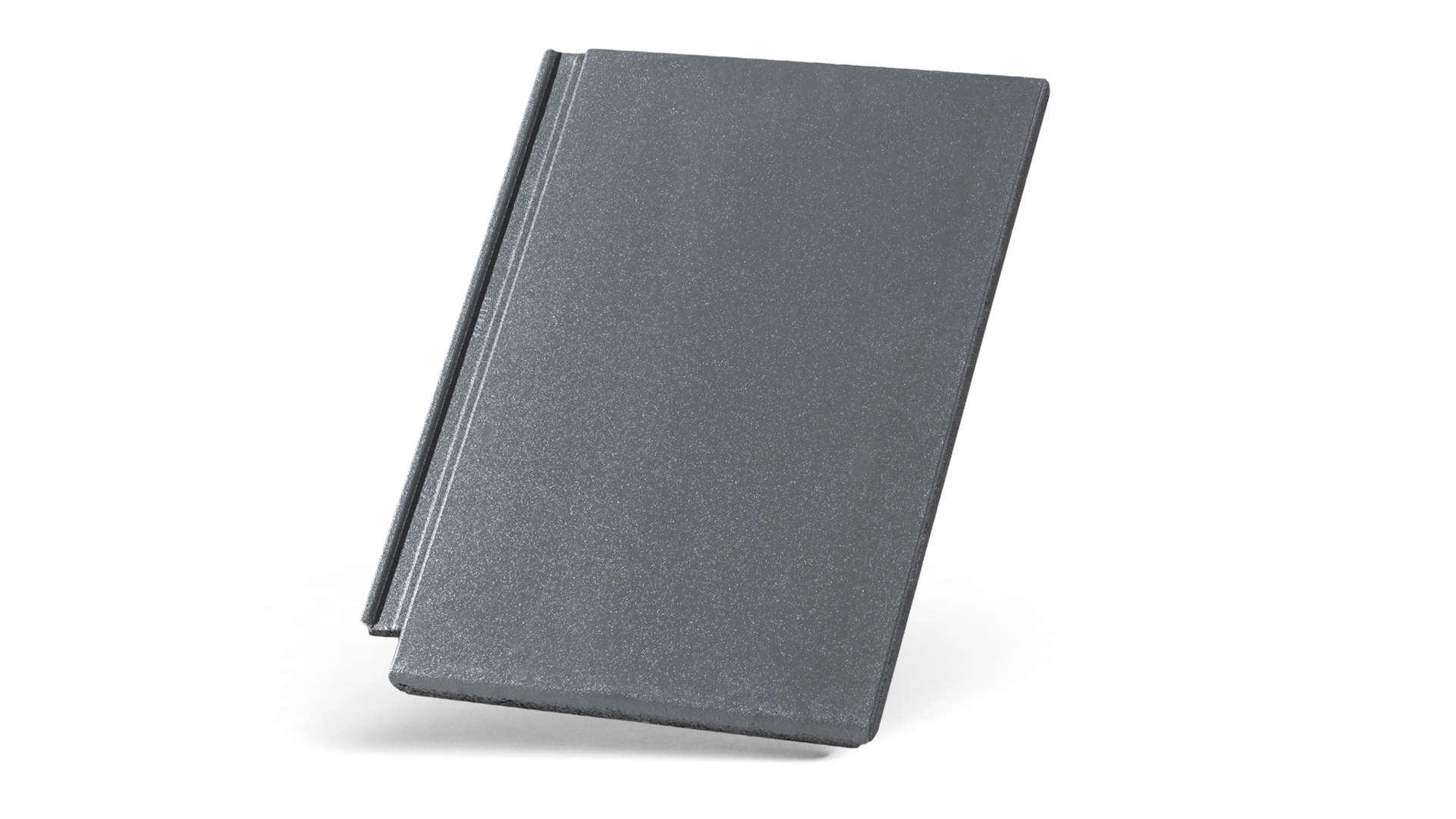 Fotografia przedstawia kolory i kształt betonowej dach&oacute;wki Braas TEVIVA w technologii cisar.