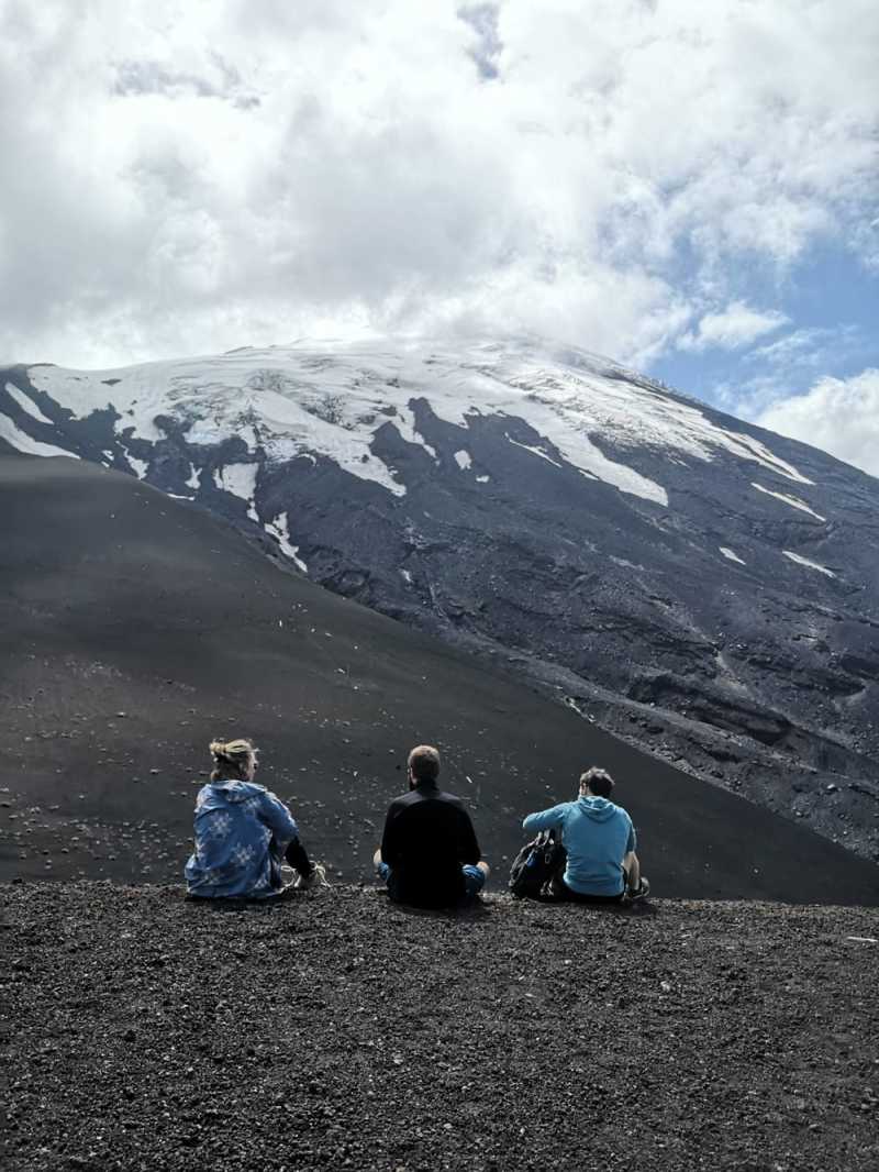 Pique-nique sur le volcan