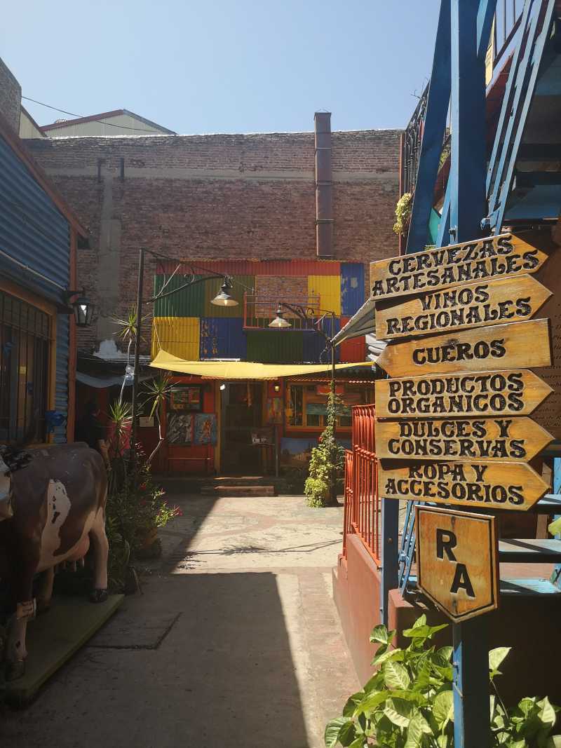 Petite boutique du quartier de la Boca