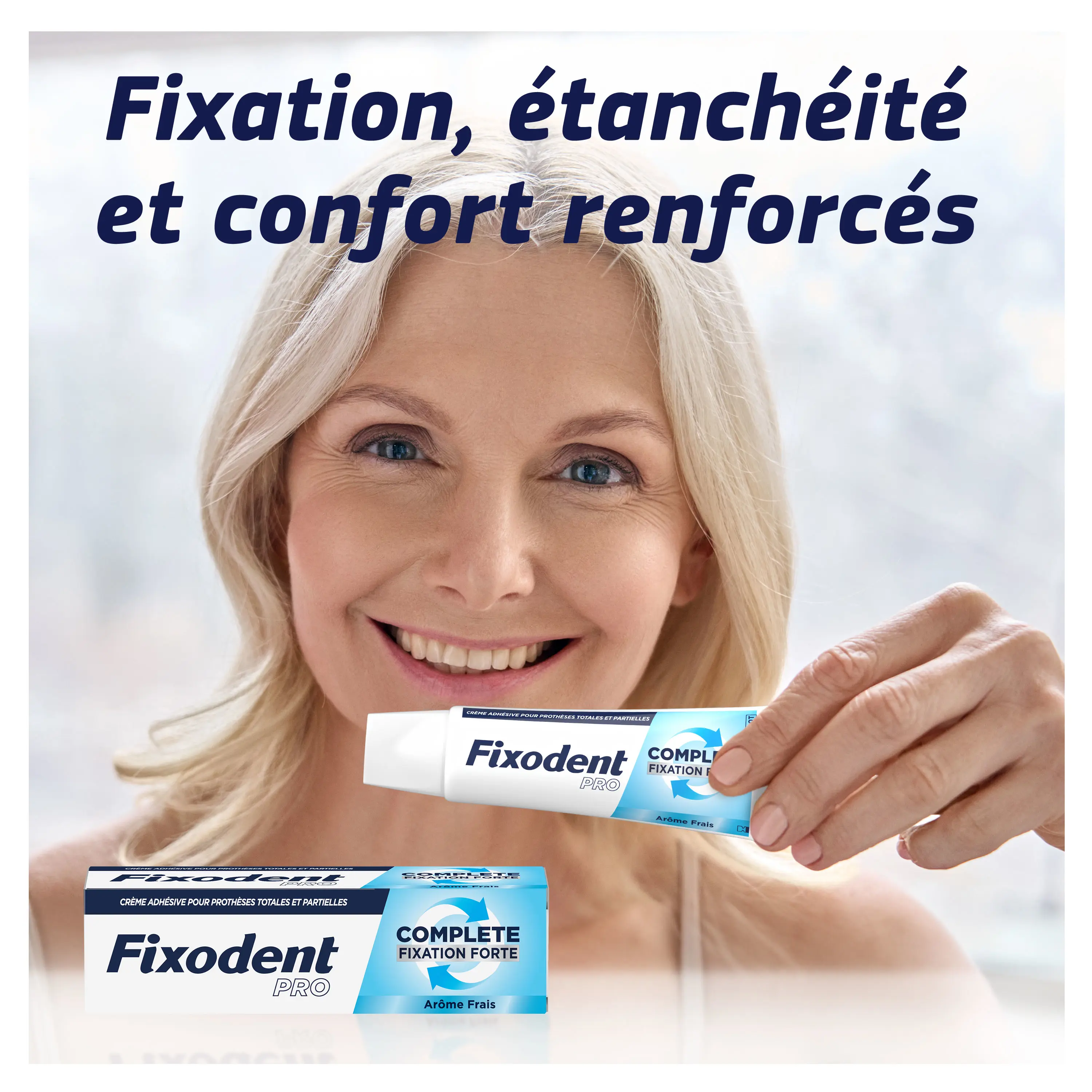 Fixodent Pro Complete Arôme Frais