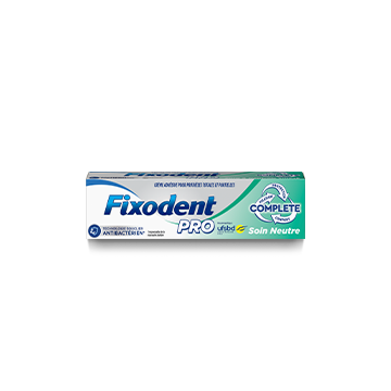 Fixodent Pro Complete Soin Neutre Crème adhésive pour prothèses dentaires