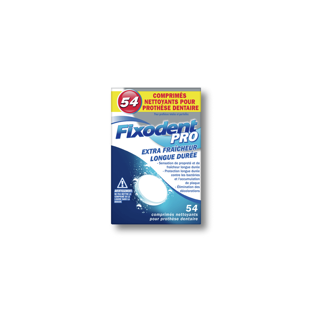 Fixodent Pro Extra Fraîcheur Longue Durée