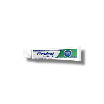 Fixodent Pro Plus La Meilleure Technologie Antibactérienne Crème adhésive Premium pour prothèses dentaires
