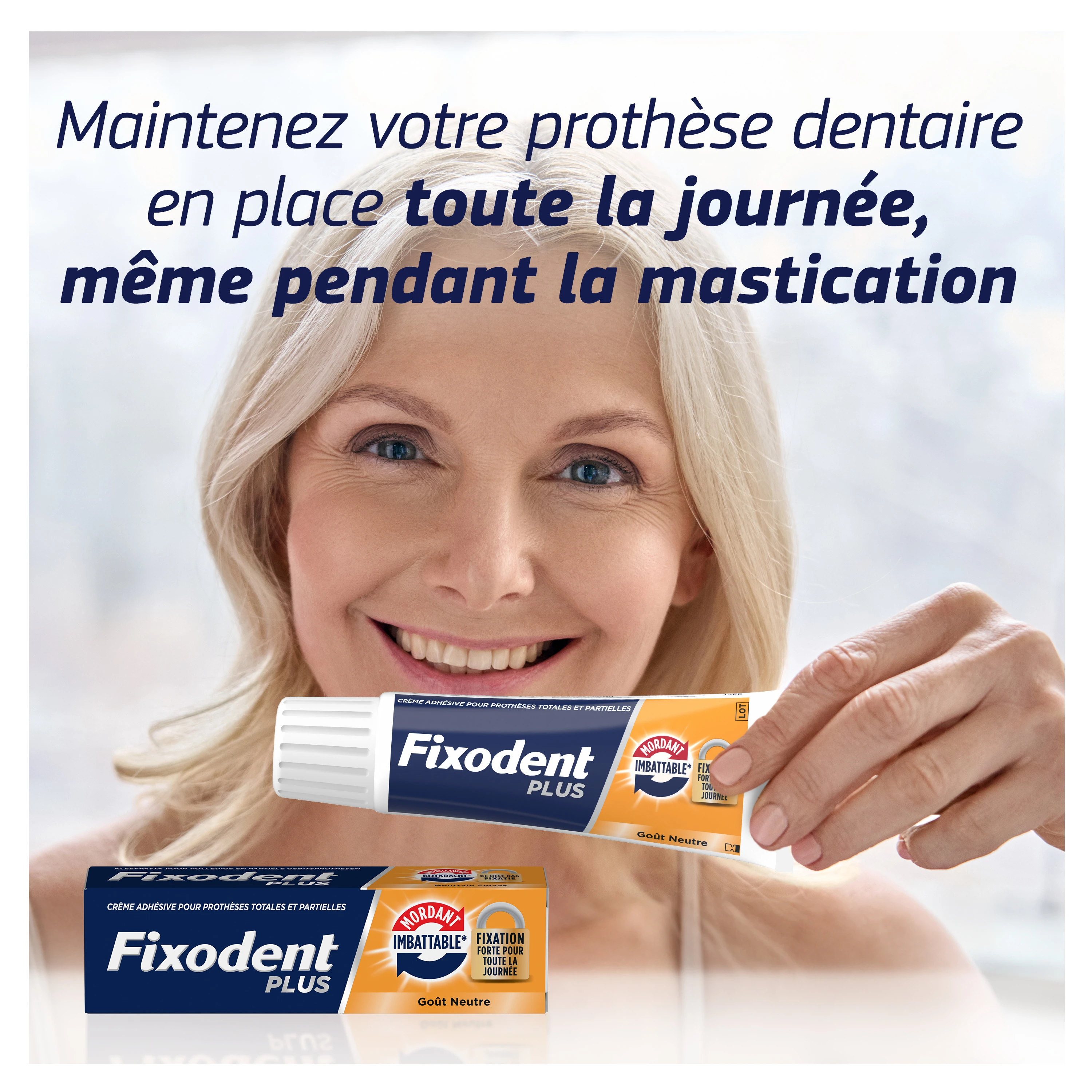 Fixodent Plus Mordant Imbattable