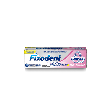 Fixodent Pro Complete Soin Confort Crème adhésive pour prothèses dentaires