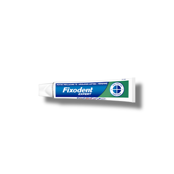 Fixodent Plus La Meilleure Technologie Antibactérienne Crème adhésive Premium pour prothèses dentaires