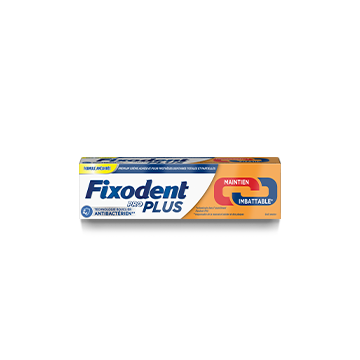 Fixodent Pro Plus La Meilleure Fixation Crème adhésive premium pour prothèses dentaires