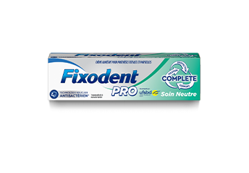 Fixodent Pro Complete Soin Neutre Crème adhésive pour prothèses dentaires 