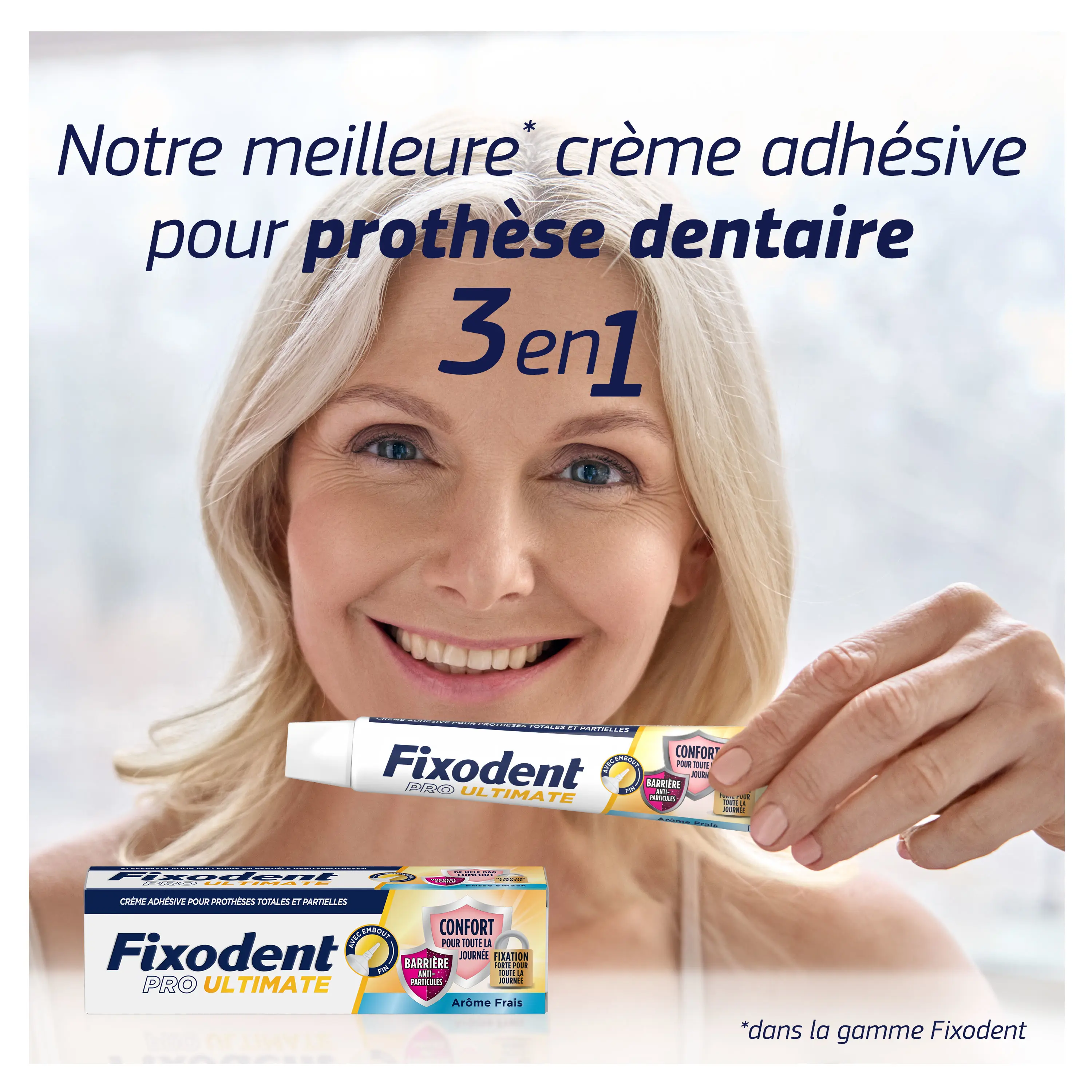 Fixodent Pro Ultimate Arôme Frais