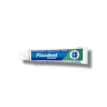 Fixodent Plus La Meilleure Technologie Antibactérienne Crème adhésive Premium pour prothèses dentaires