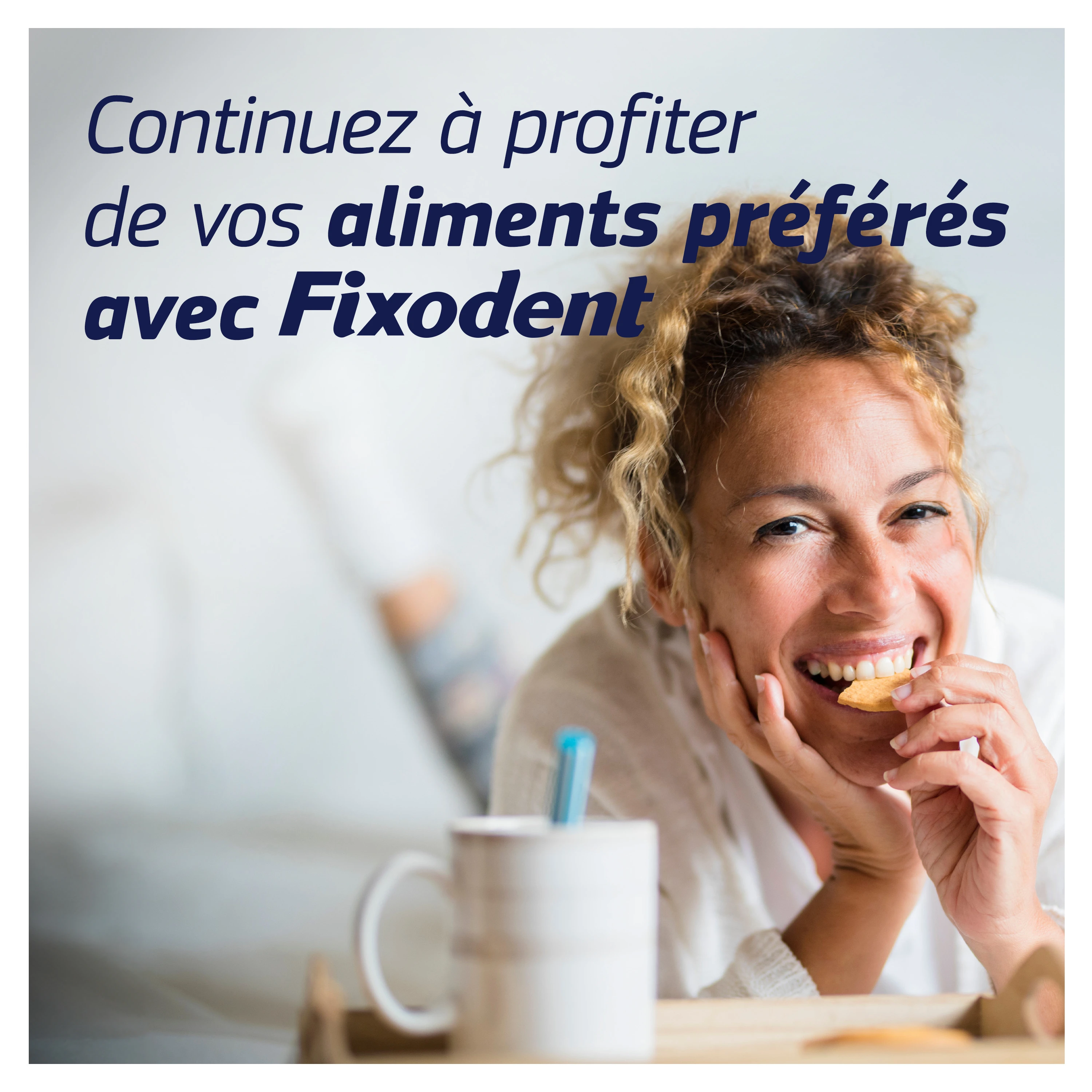 Fixodent Pro Plus Barrière Anti-Particules Arôme Frais