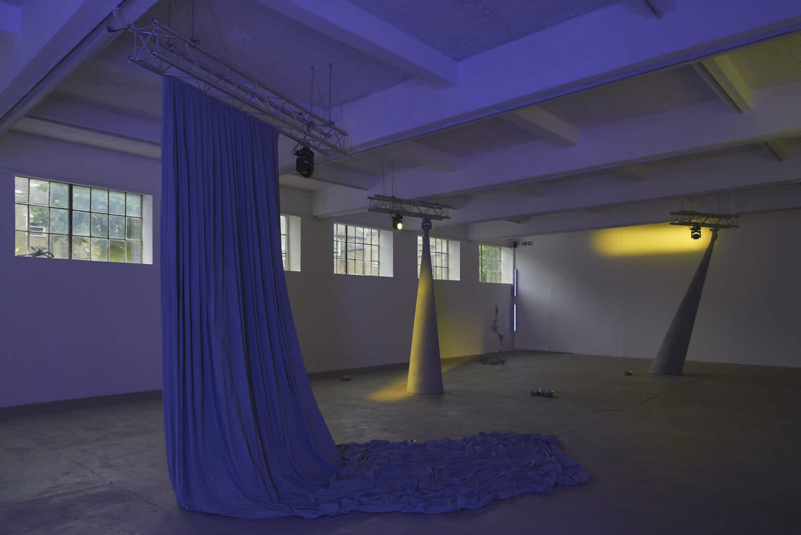 Nikita Gale, CCCIRCCCE (2022). Installation view, Chisenhale Gallery, London, 2022. Commissioned and produced by Chisenhale Gallery, London. Courtesy of the artist. Photo: Andy Keate.