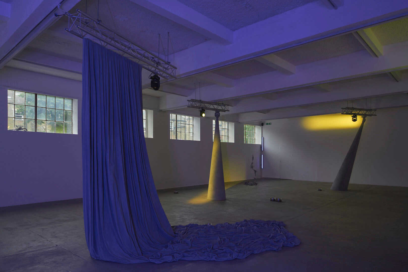 Nikita Gale, CCCIRCCCE (2022). Installation view, Chisenhale Gallery, London, 2022. Commissioned and produced by Chisenhale Gallery, London. Courtesy of the artist. Photo: Andy Keate.