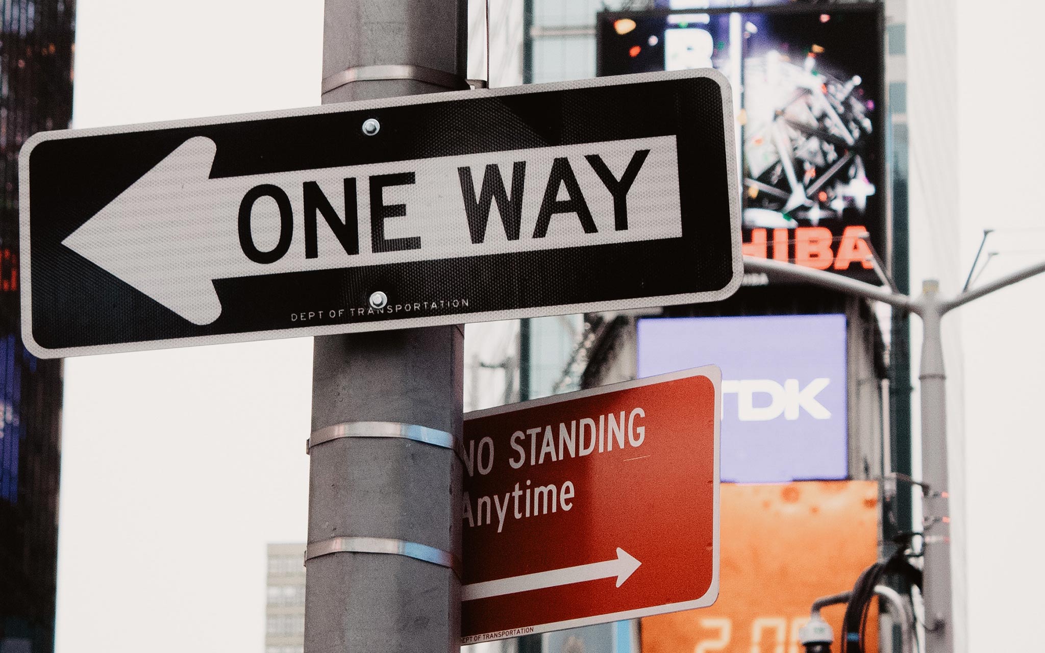 One way