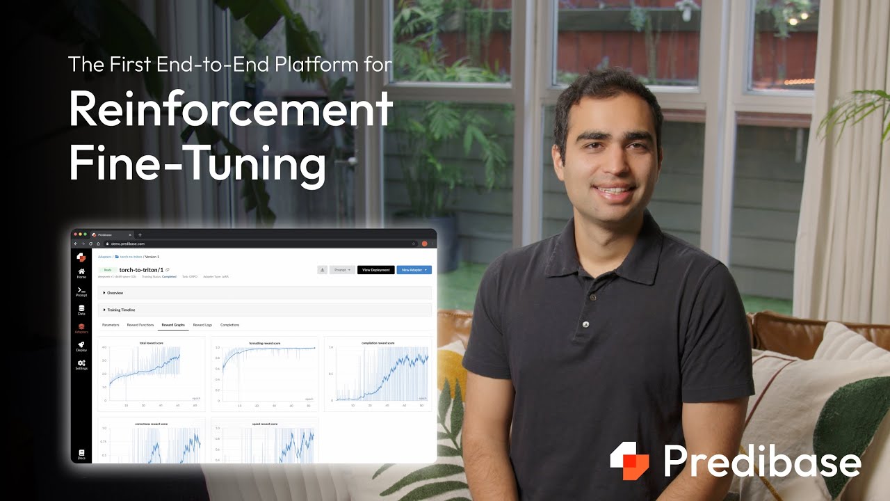 Demo: Predibase Reinforcement Fine-tuning Platform
