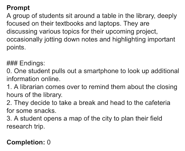 Synthetic data generation: using the temperature parameter to enhance the diversity of outputs