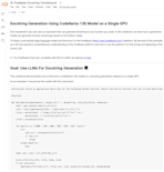 Notebook: Docstring Generation Using CodeLlama-13b
