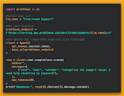Try Out Code Generation