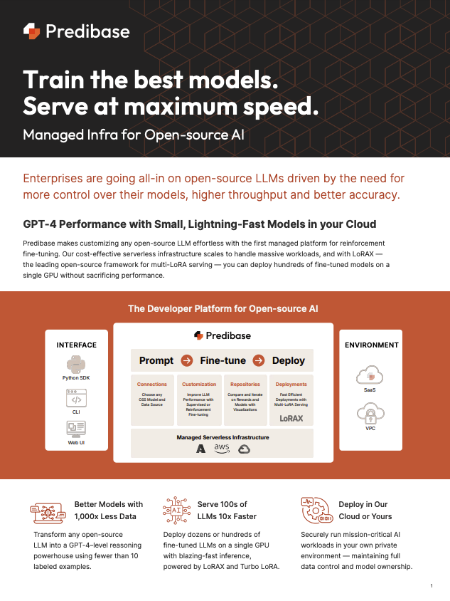 Solution Guide: Developer Platform for Productionizing Open-source AI 