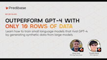 Beat GPT-4 with a Small Model and 10 Rows of Data