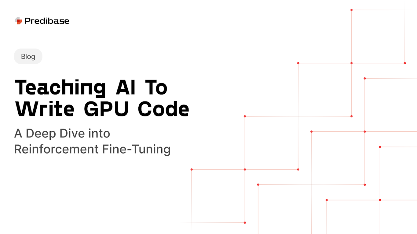 Train AI to Write GPU Code via Reinforcement Fine-Tuning