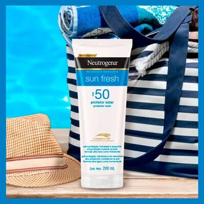 NEUTROGENA® SUN FRESH® Protector Solar Crema FPS50