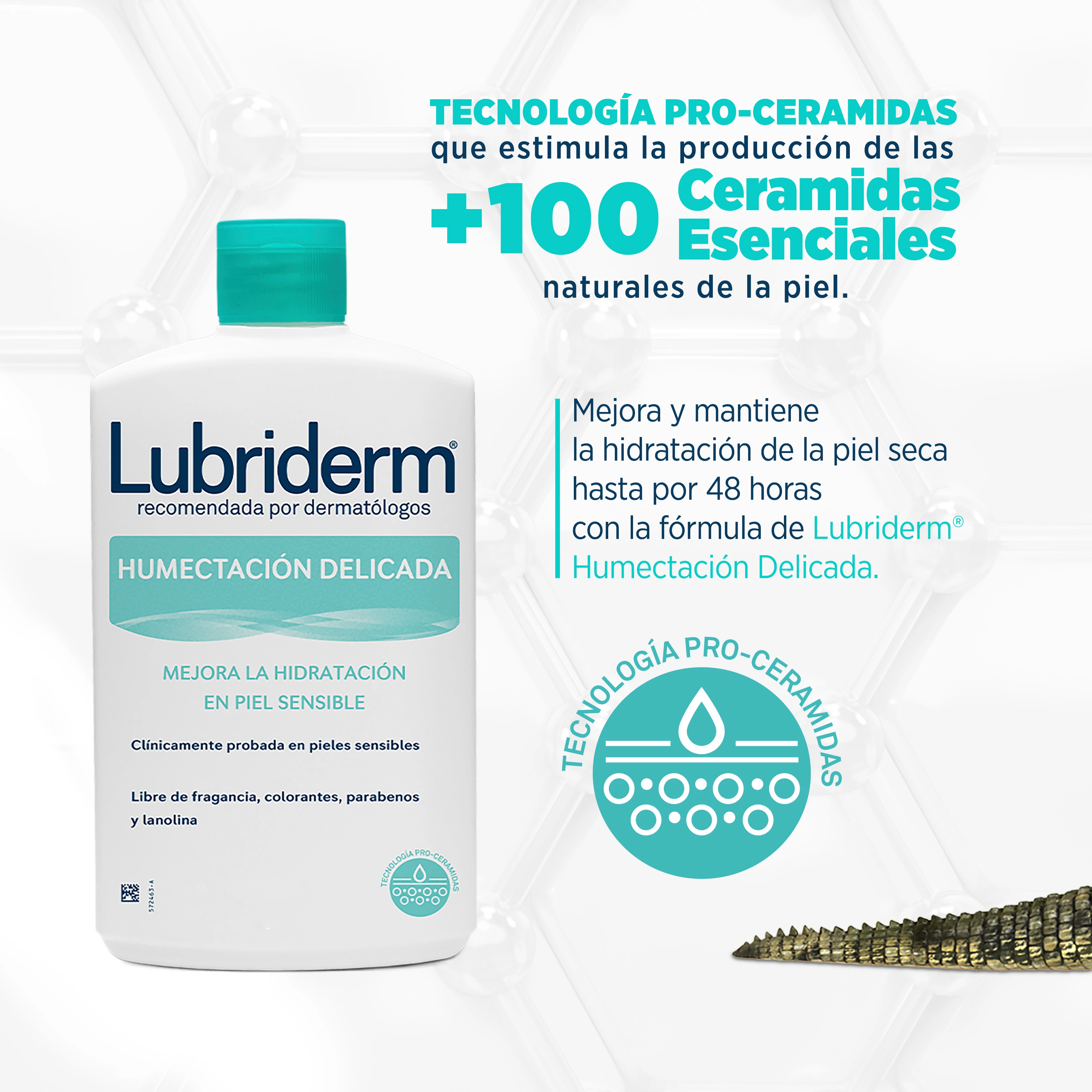 LUBRIDERM® PIEL SENSIBLE - Barrera protectora