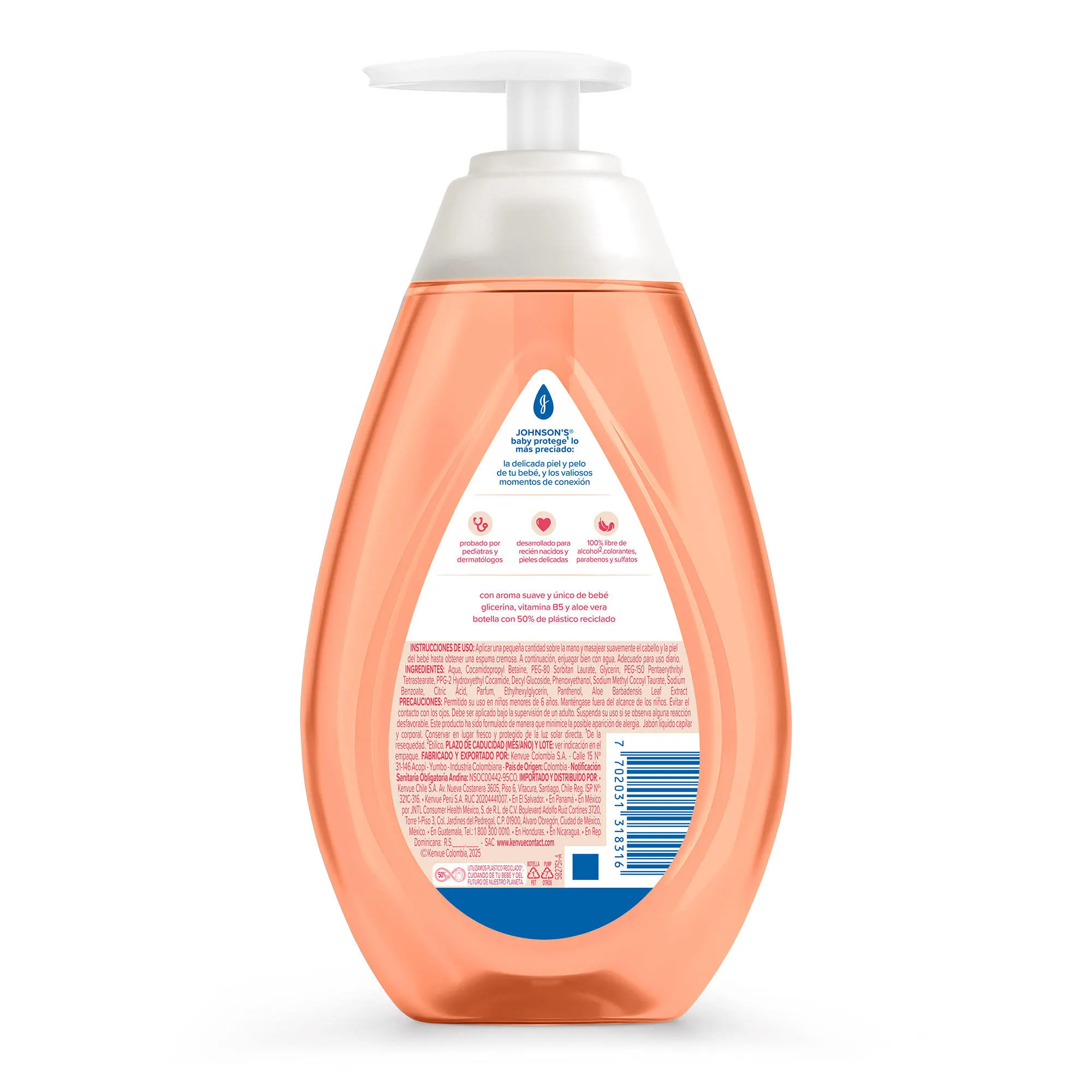 Baño liquido de pies a cabeza back