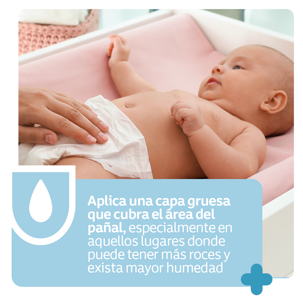 Crema Bebé DESITIN® Creamy - Uso