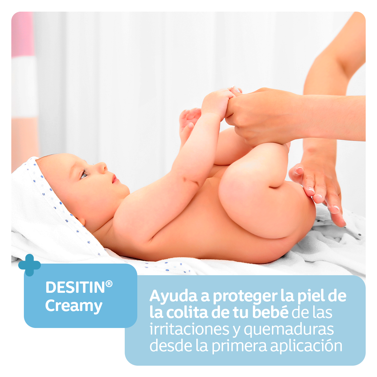 Crema Bebé DESITIN® Creamy - Beneficios 