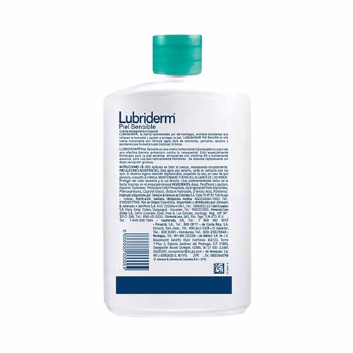 LUBRIDERM® PIEL SENSIBLE - Back