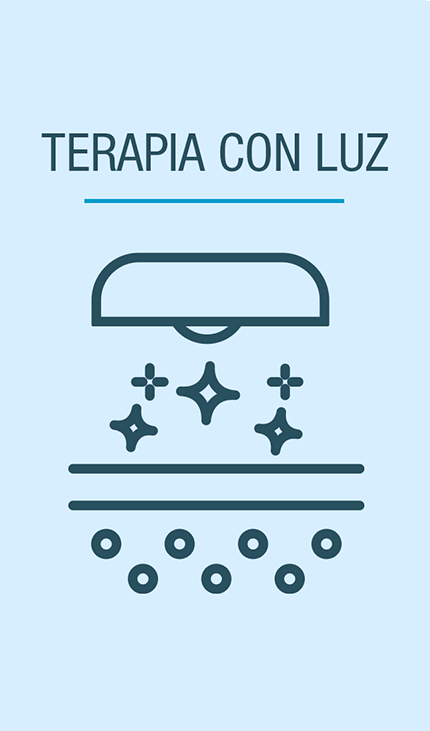 Terapia con luz