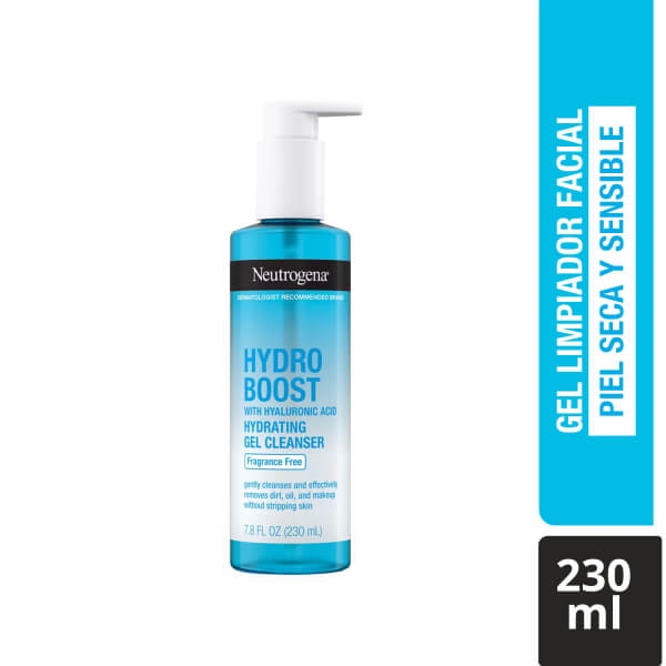 Gel Limpiador Facial Neutrogena® Hydro Boost® Sin Fragancia 230ml - Hero