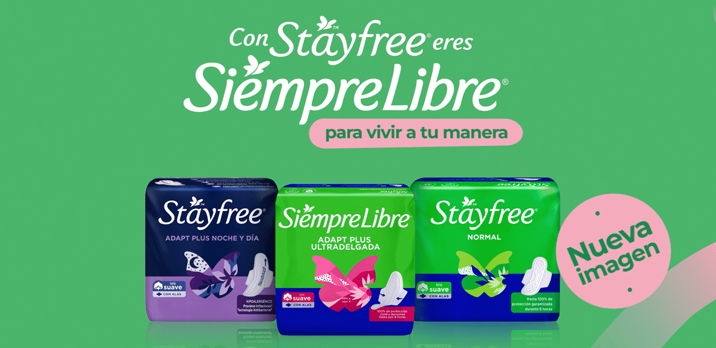 Conoce la suavidad de Siempre Libre®