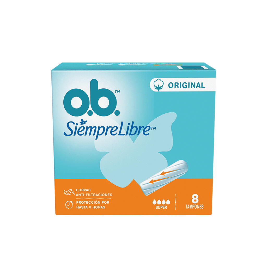  Tampones o.b® Siempre Libre® Súper