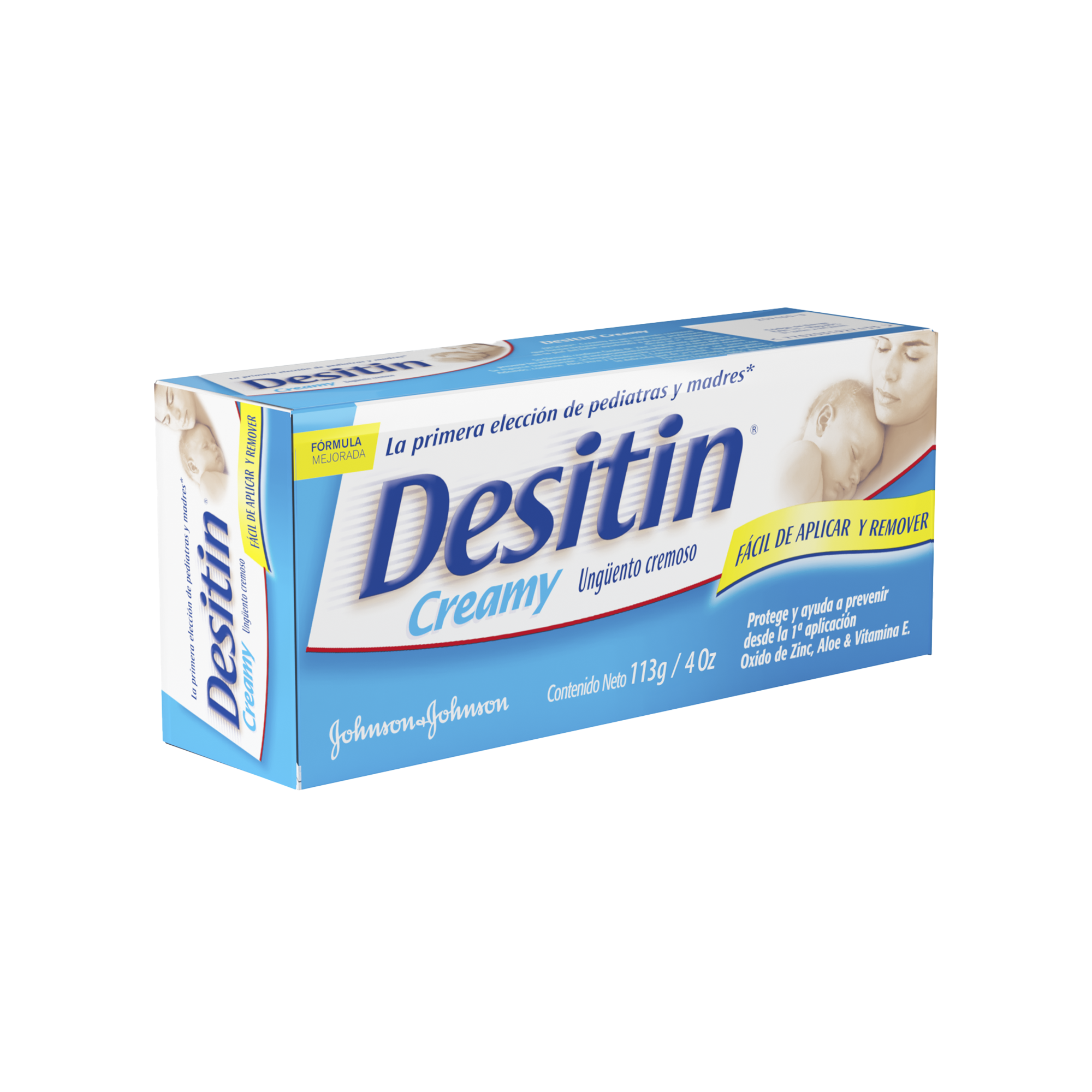 Desitin embalaje side view
